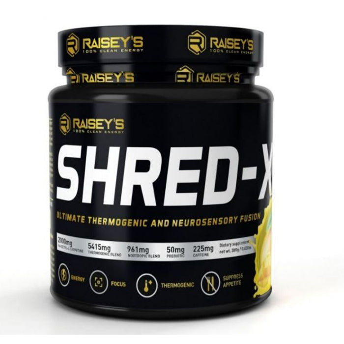 Raiseys Shred-X (40 serves) Ultimate Thermogenic And Neuro Weightloss