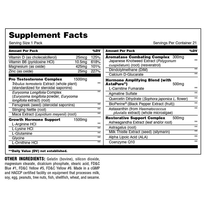 Universal Nutrition Hormone Booster Animal Stak