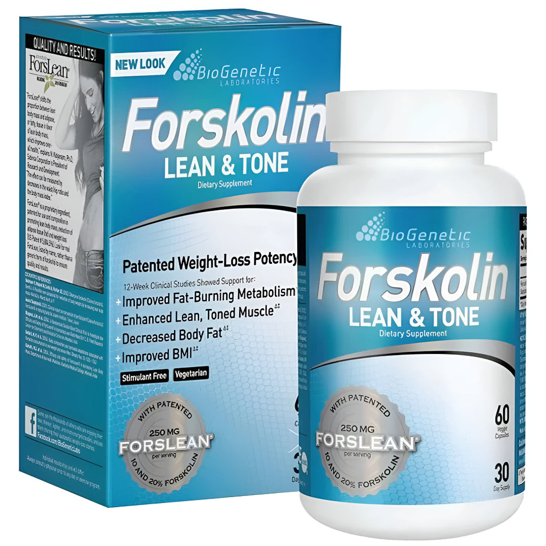 BioGenetic Laboratories Lean & Tone Forskolin (60 caps)