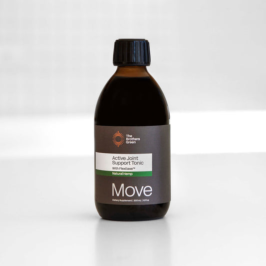 The Brothers Green Move Active Joint Support Tonic 300ml Natural Hemp