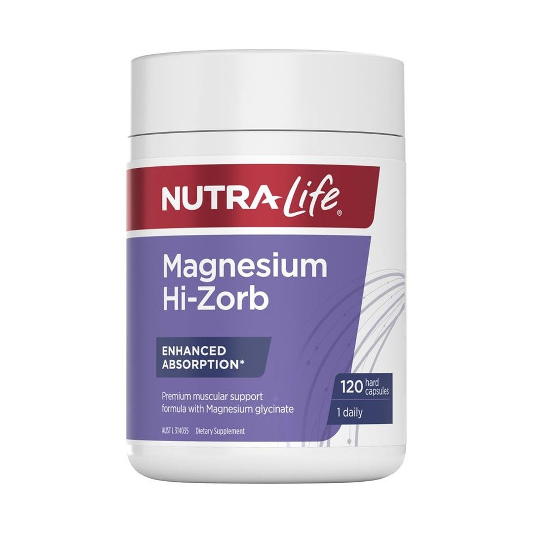 Nutra-Life Magnesium Hi-Zorb 120 Capsules 120 vege capsules