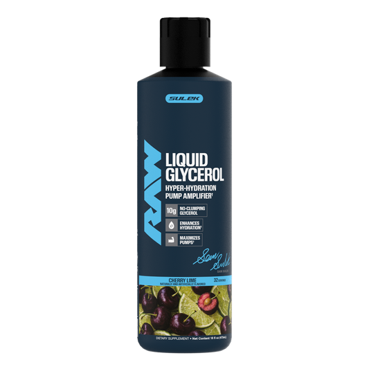 RAW Liquid Glycerol Cherry Lime Sam Sulek Edition 473 ml