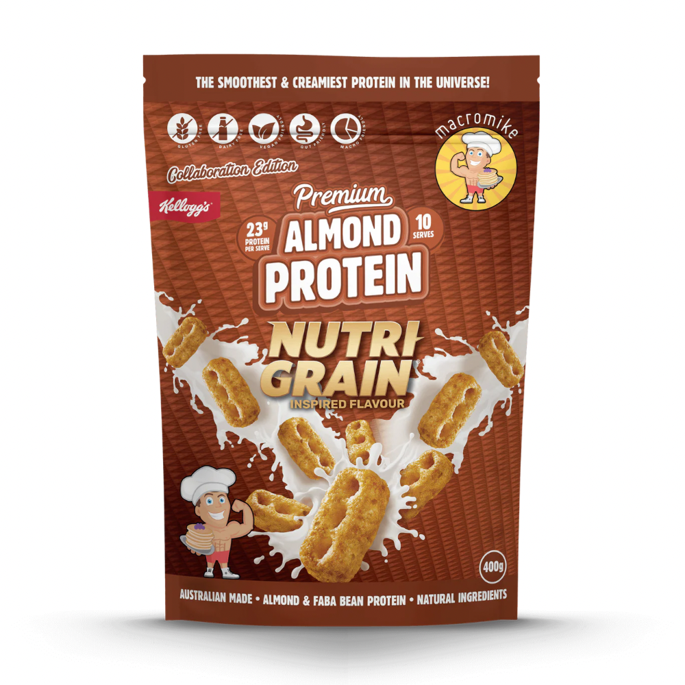Macro Mike x Kellogg's Premium Almond Protein
