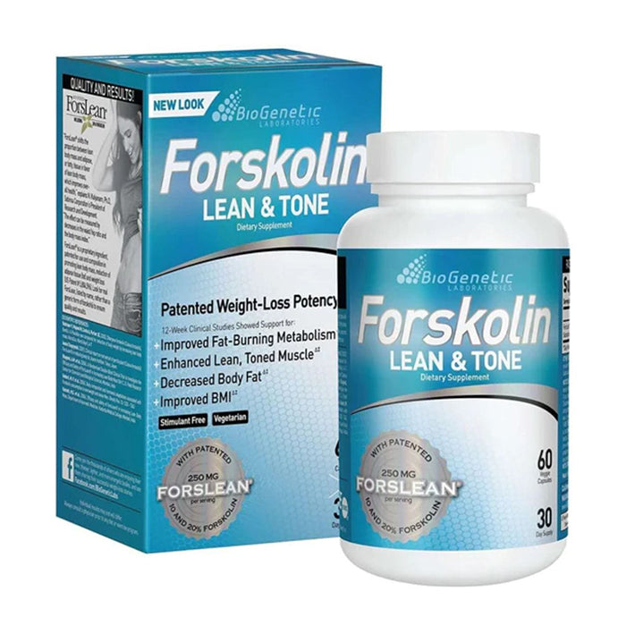BioGenetic Laboratories Lean & Tone Forskolin (60 caps)
