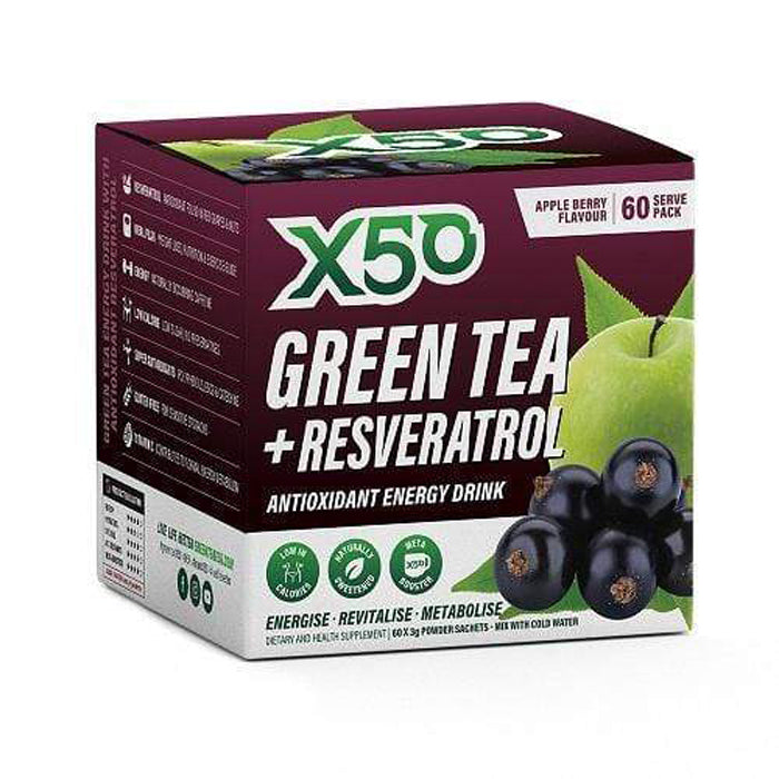X50 Green Tea with Resveratrol (60 serves)