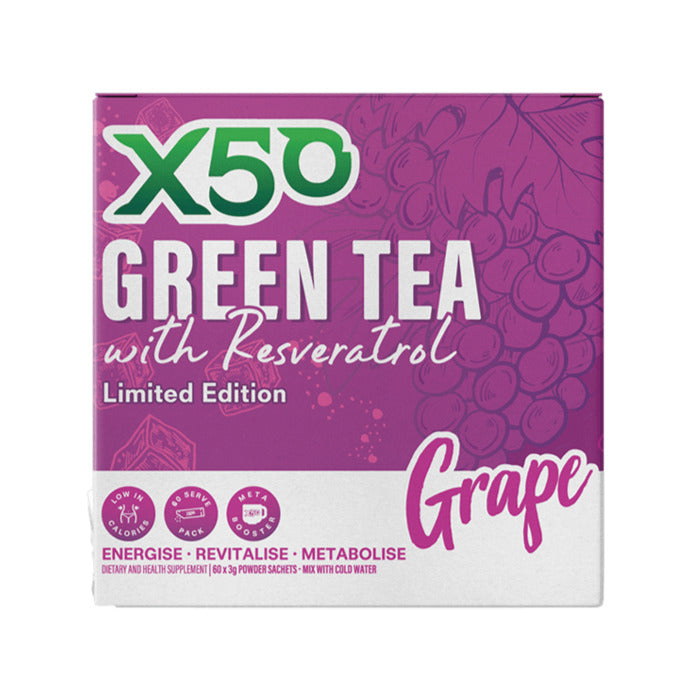 X50 Green Tea with Resveratrol (60 serves)