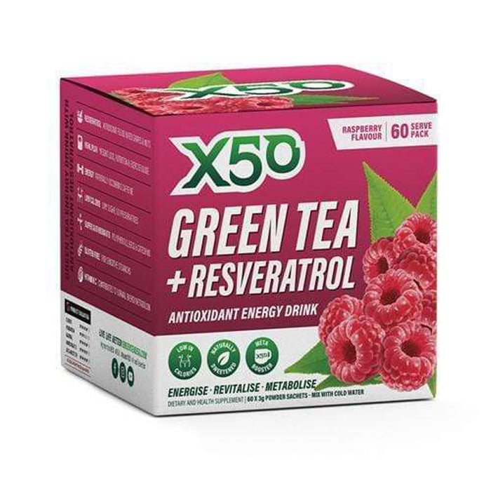 X50 Green Tea with Resveratrol (60 serves)