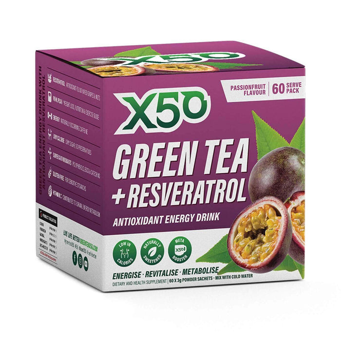 X50 Green Tea with Resveratrol (60 serves)