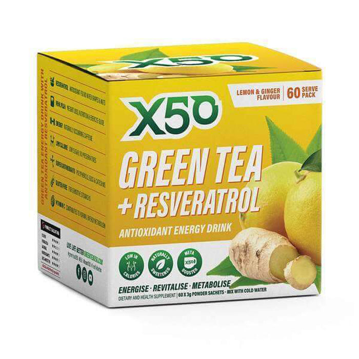 X50 Green Tea with Resveratrol (60 serves)