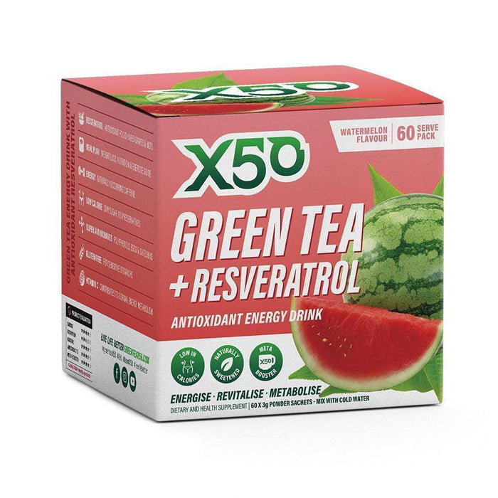 X50 Green Tea with Resveratrol (60 serves)