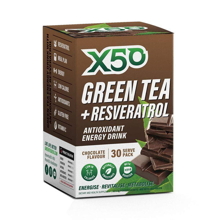 X50 Green Tea Resveratrol (30 serves)