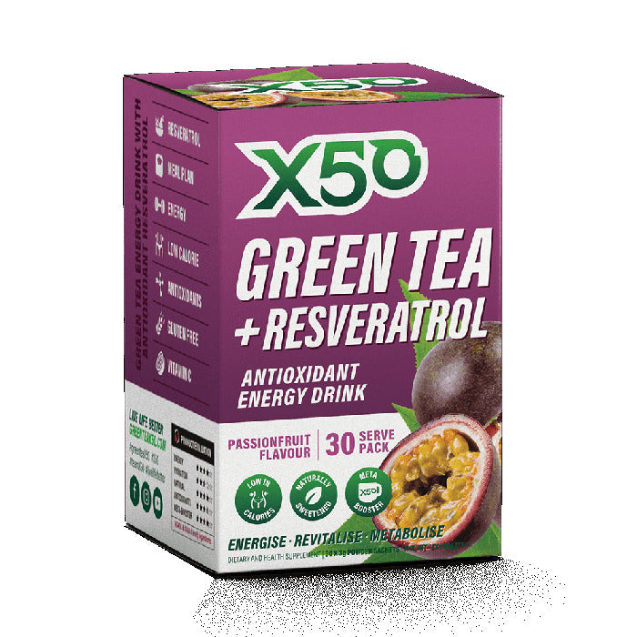 X50 Green Tea Resveratrol (30 serves)