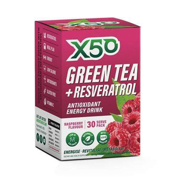 X50 Green Tea Resveratrol (30 serves)
