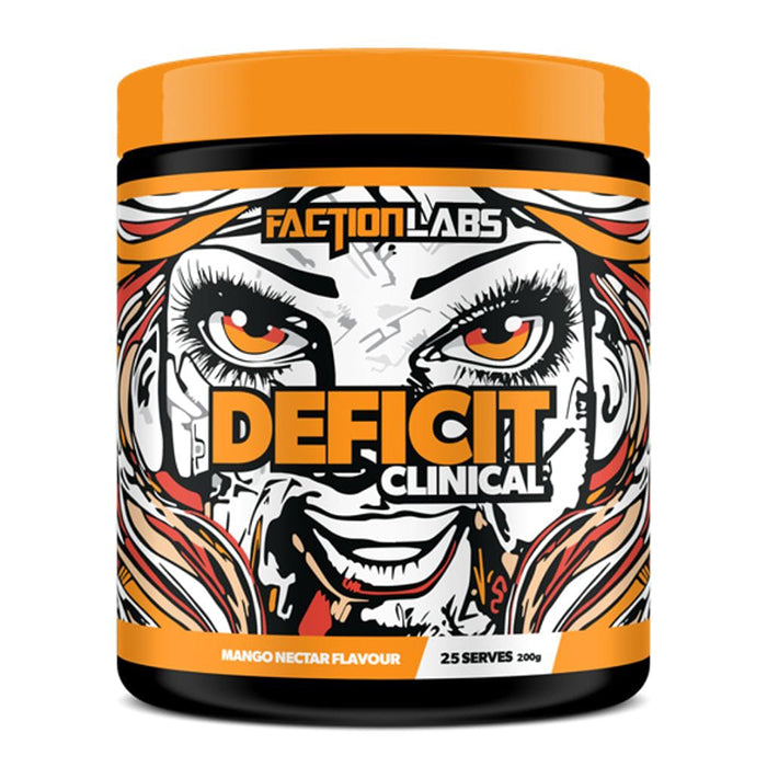 Faction Labs Deficit Clinical Fat Burners Powder (25 Serves)