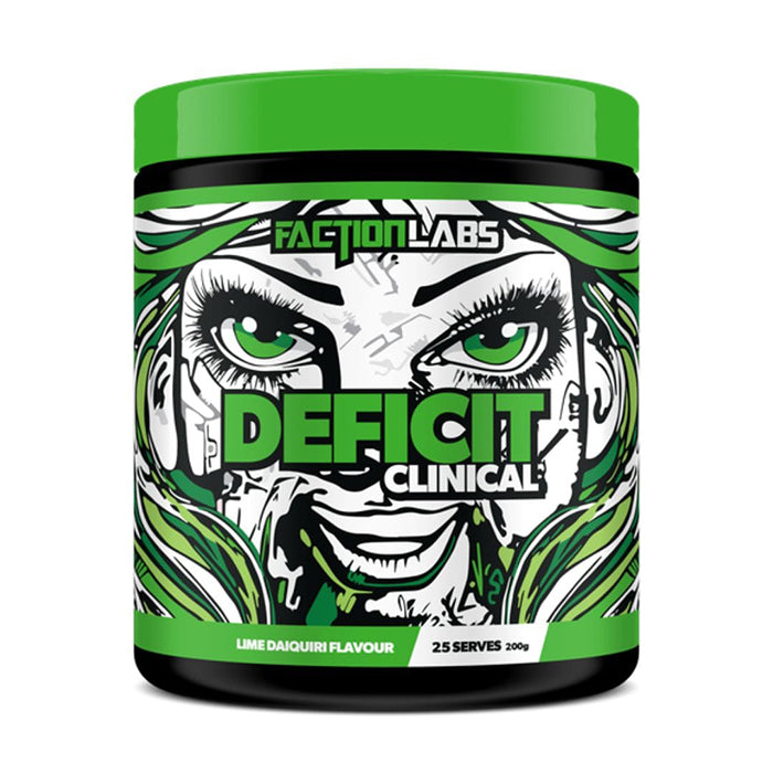 Faction Labs Deficit Clinical Fat Burners Powder (25 Serves)
