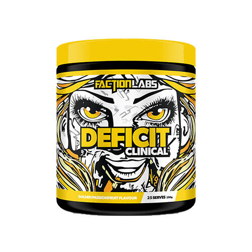 Faction Labs Deficit Clinical Fat Burners Powder (25 Serves)