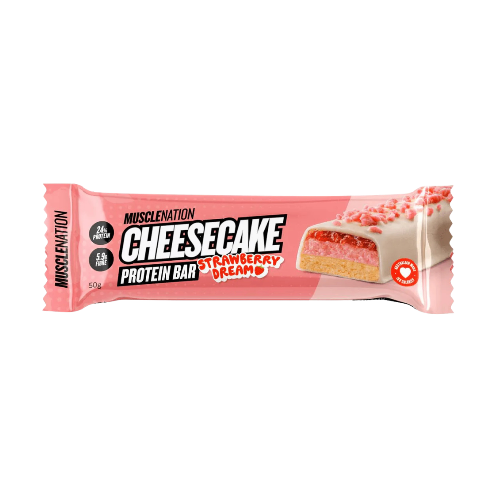 Muscle Nation Cheesecake Protein Bar