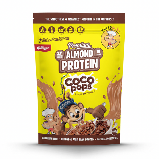 Macro Mike x Kellogg's Premium Almond Protein