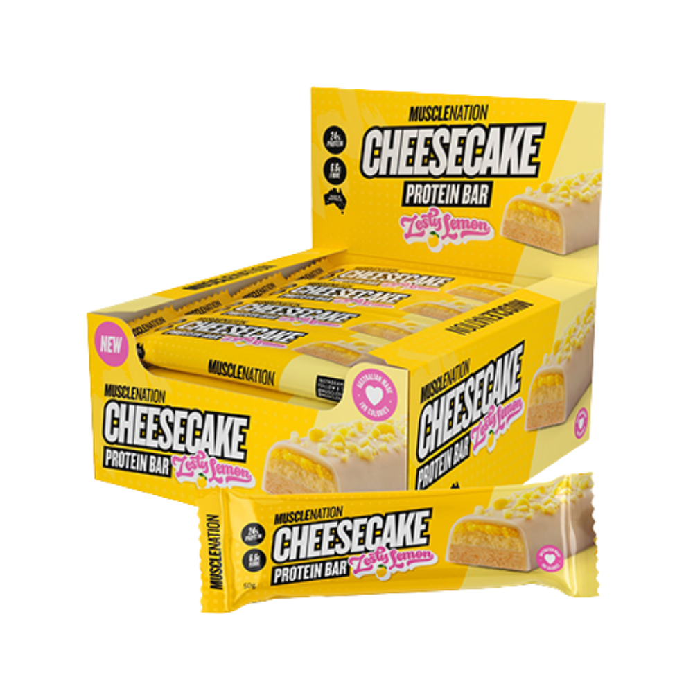 Muscle Nation Cheesecake Protein Bar