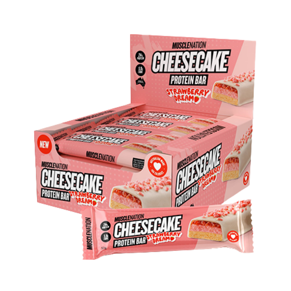 Muscle Nation Cheesecake Protein Bar