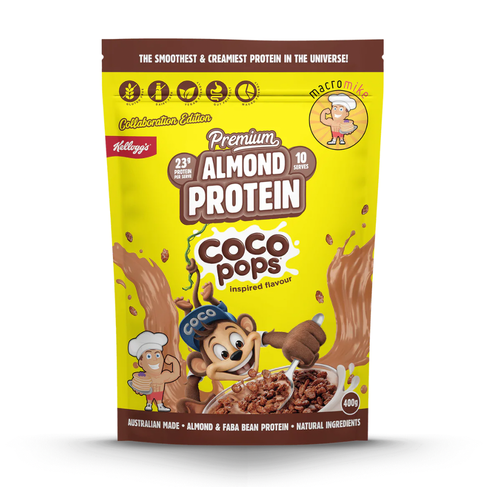 Macro Mike x Kellogg's Premium Almond Protein