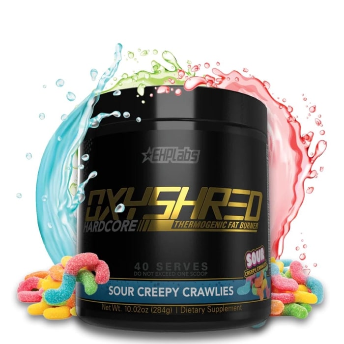 EHP Labs OxyShred Hardcore Ultra Concentration Fat Burner - 40 Serves