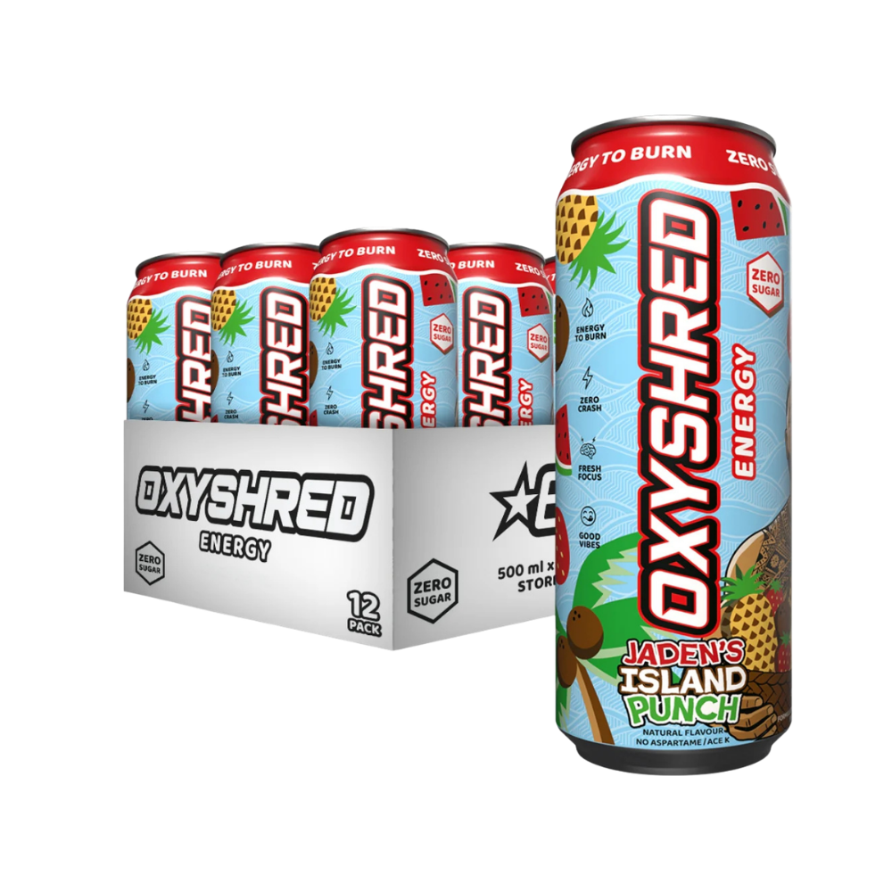 EHP Labs OxyShred Ultra Energy RTD 500ml Cans (Jaden Laing)