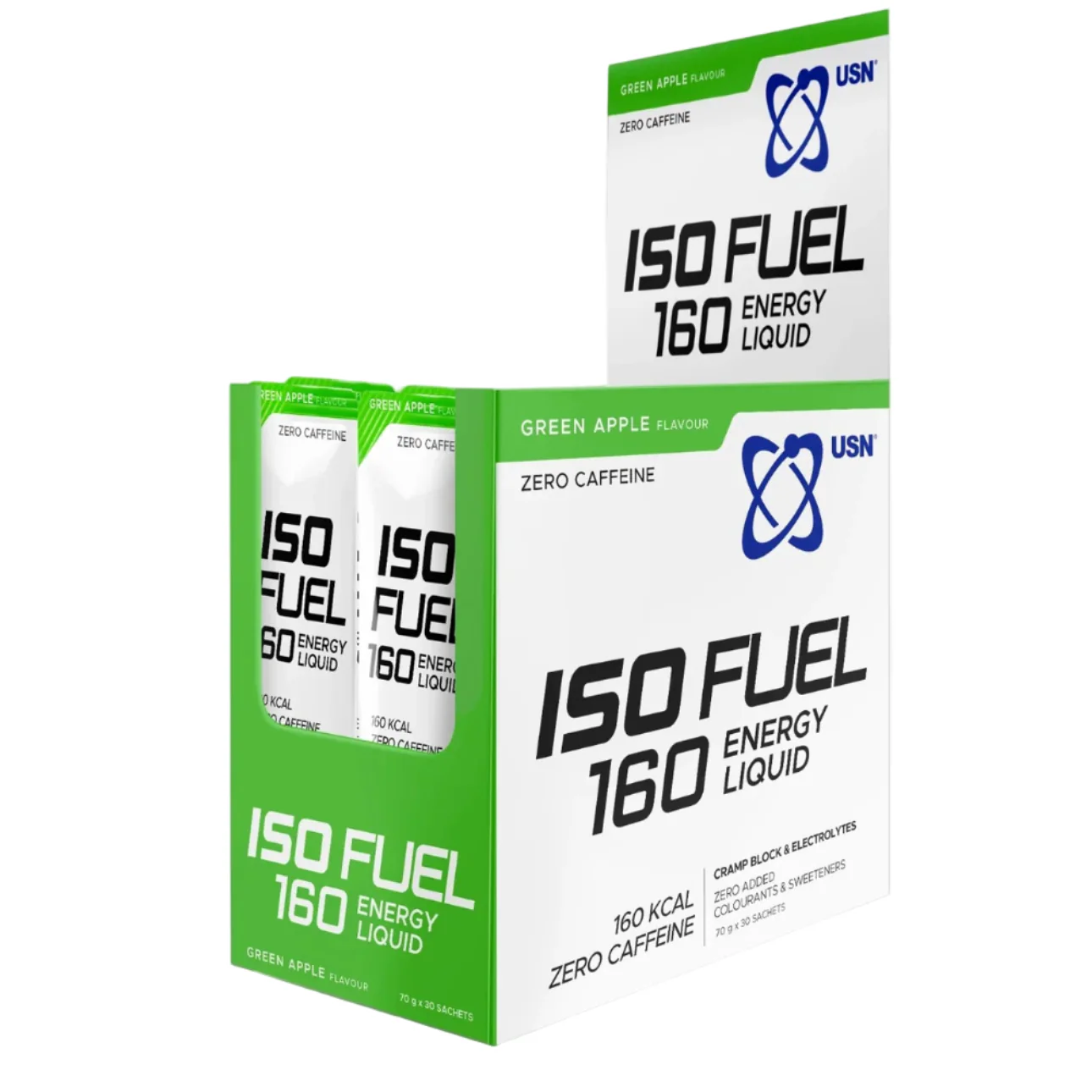 USN Nutrition ISO Fuel Energy Liquid Gels - 30 Pack
