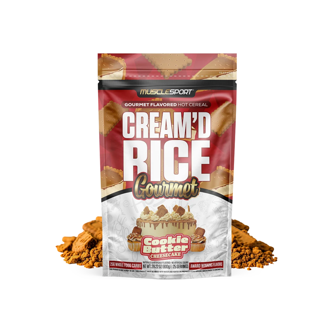 MuscleSport Cream'd Rice Gourmet - Cookie Butter Cheesecake