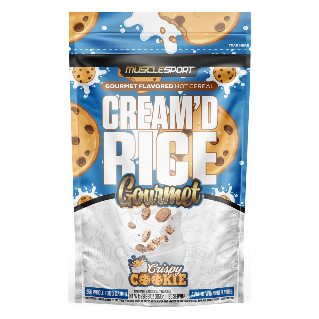 MuscleSport Cream'd Rice Gourmet - Crispy Cookie