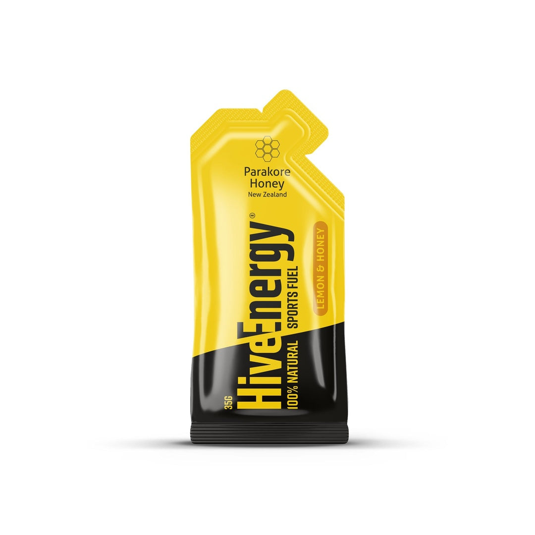 HiveEnergy Sports Fuel Gel Lemon and Honey single sachet