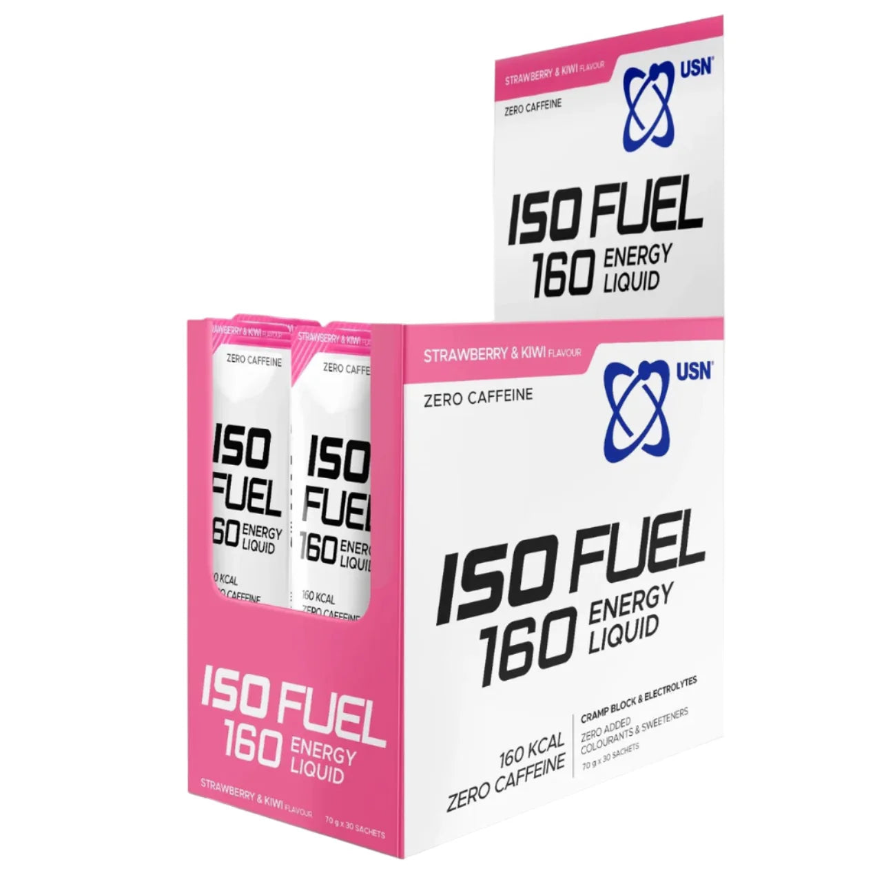 USN Nutrition ISO Fuel Energy Liquid Gels - 30 Pack
