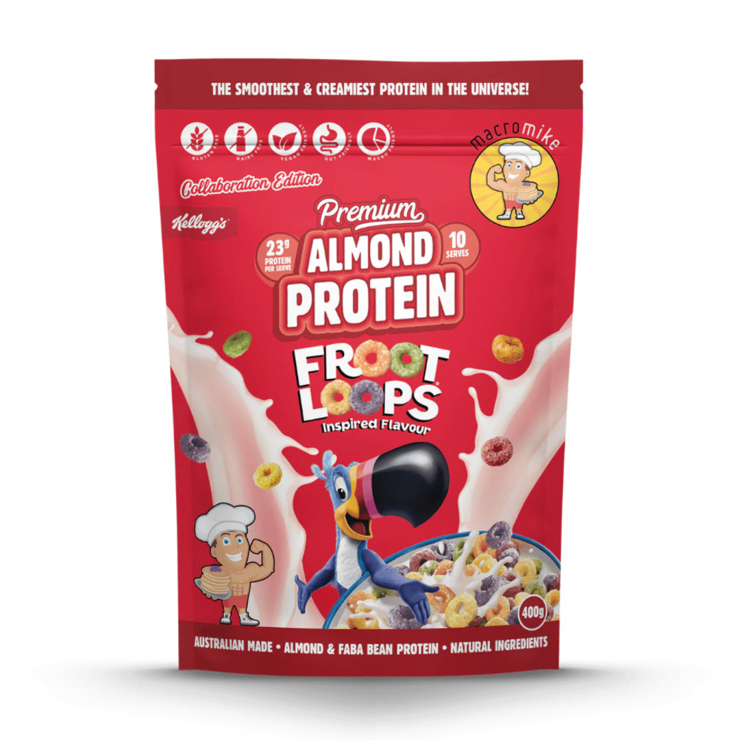 Macro Mike x Kellogg's Froot Loops Almond Protein