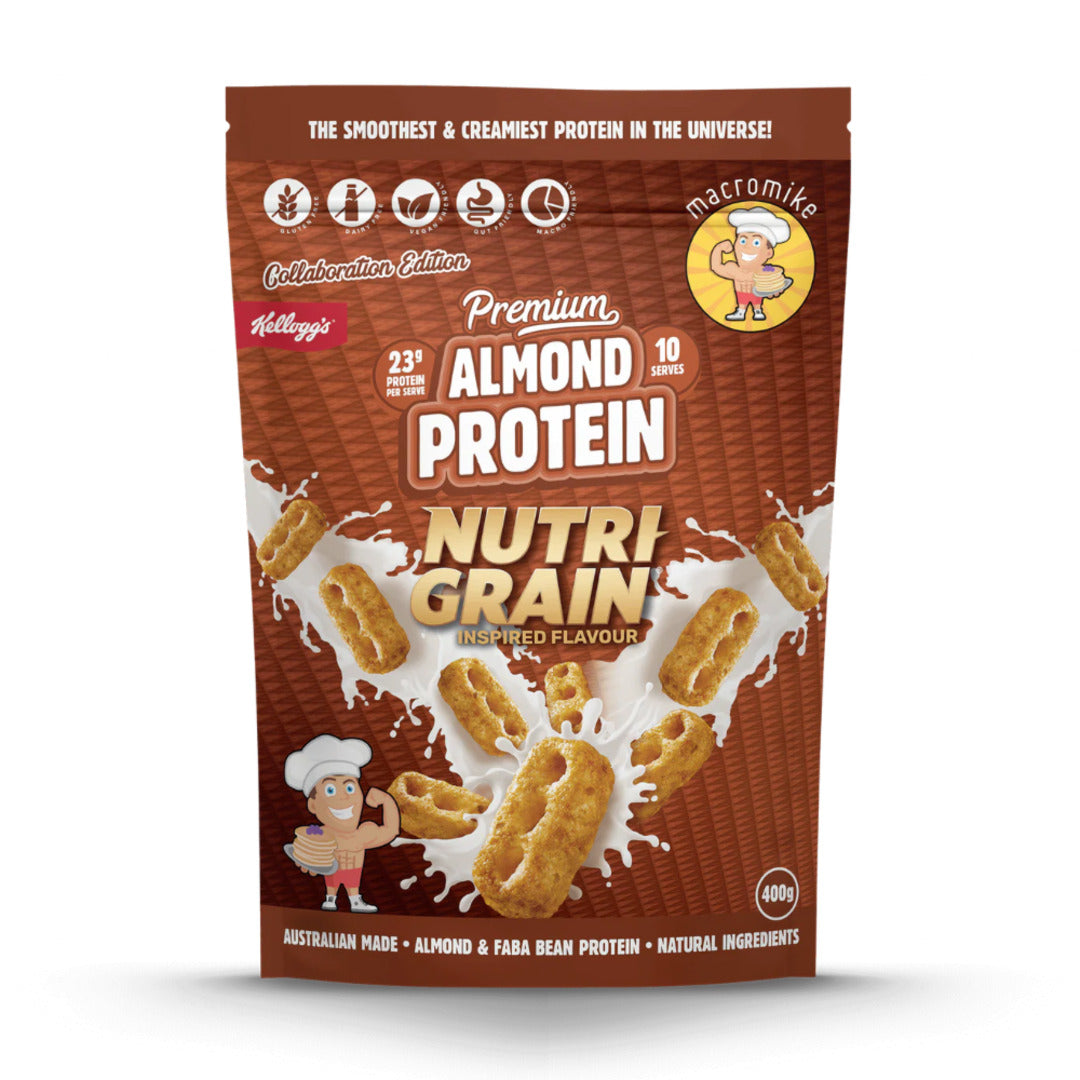 Macro Mike x Kellogg's Nutri-Grain Almond Protein