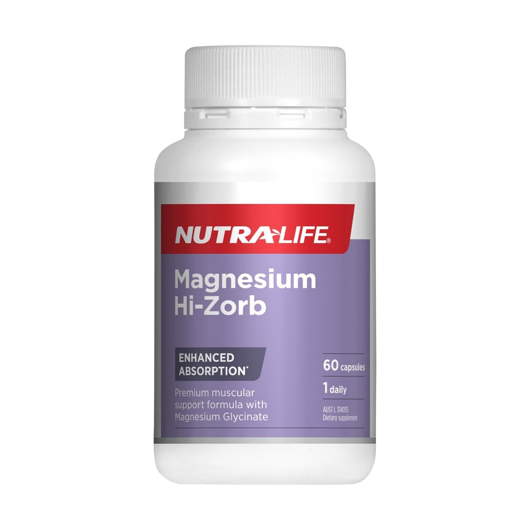 Nutra-Life Magnesium Hi-Zorb 60 Capsules