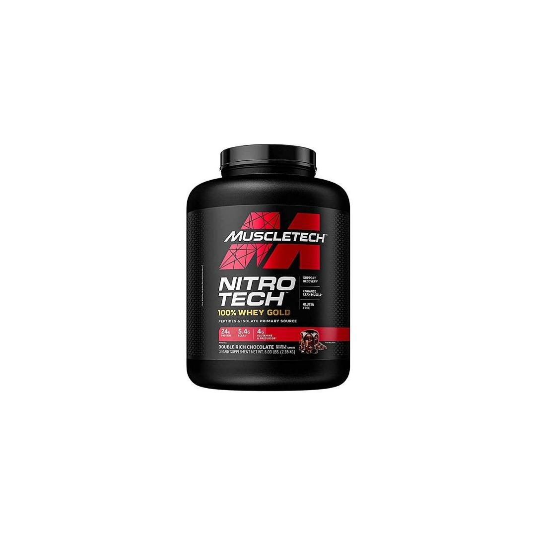 MuscleTech Nitro-Tech 100% Whey Gold 5 lb tub