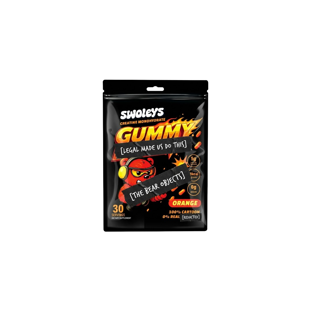 Swoleys Sour Creatine Gummies - Orange