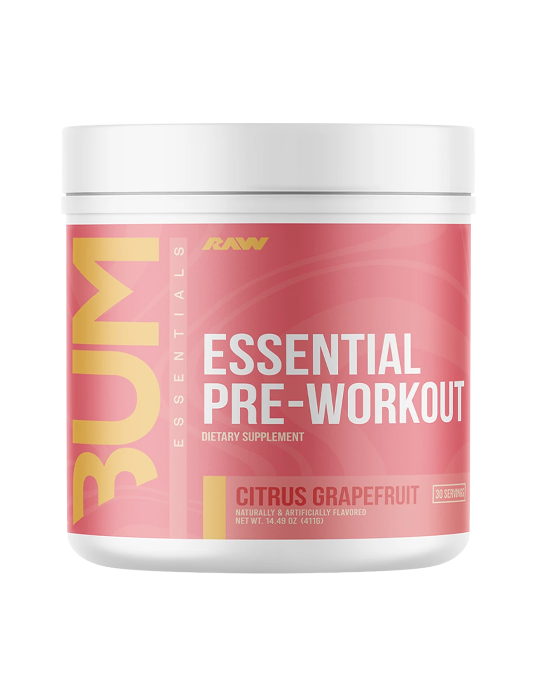 RAW Essential Pre-Workout Citrus Grapefruit