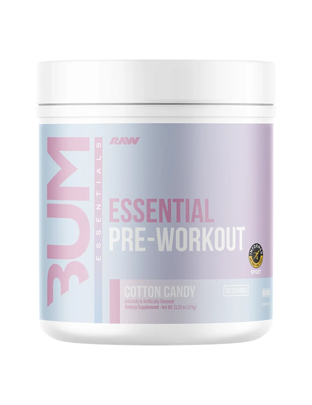 RAW Essential Pre-Workout Cotton Candy