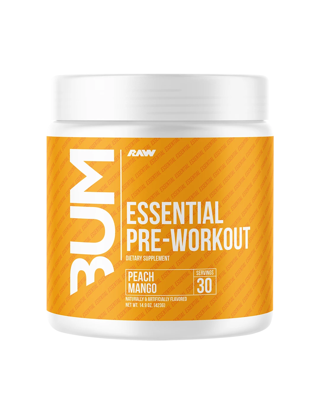RAW Essential Pre-Workout Peach Mango