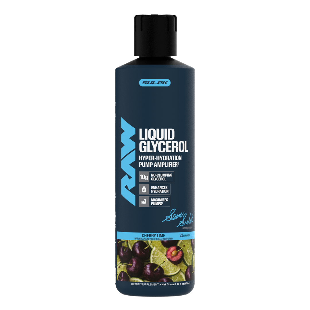 RAW Liquid Glycerol Cherry Lime Sam Sulek Edition 473 ml