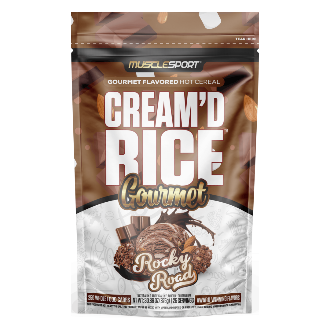 MuscleSport Cream'd Rice Gourmet - Rocky Road