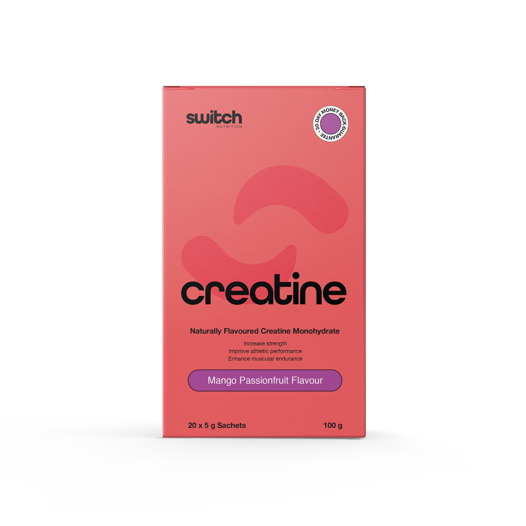 Switch Nutrition Flavoured Creatine 20 Sachets - Mango Passionfruit