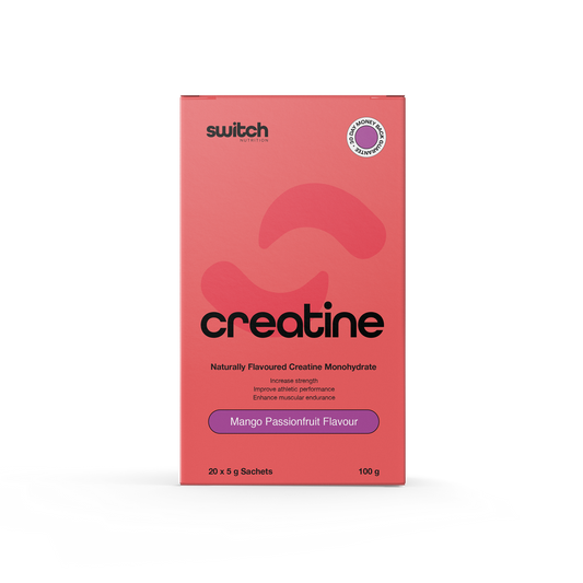 Switch Nutrition Flavoured Creatine 20 Sachets - Mango Passionfruit