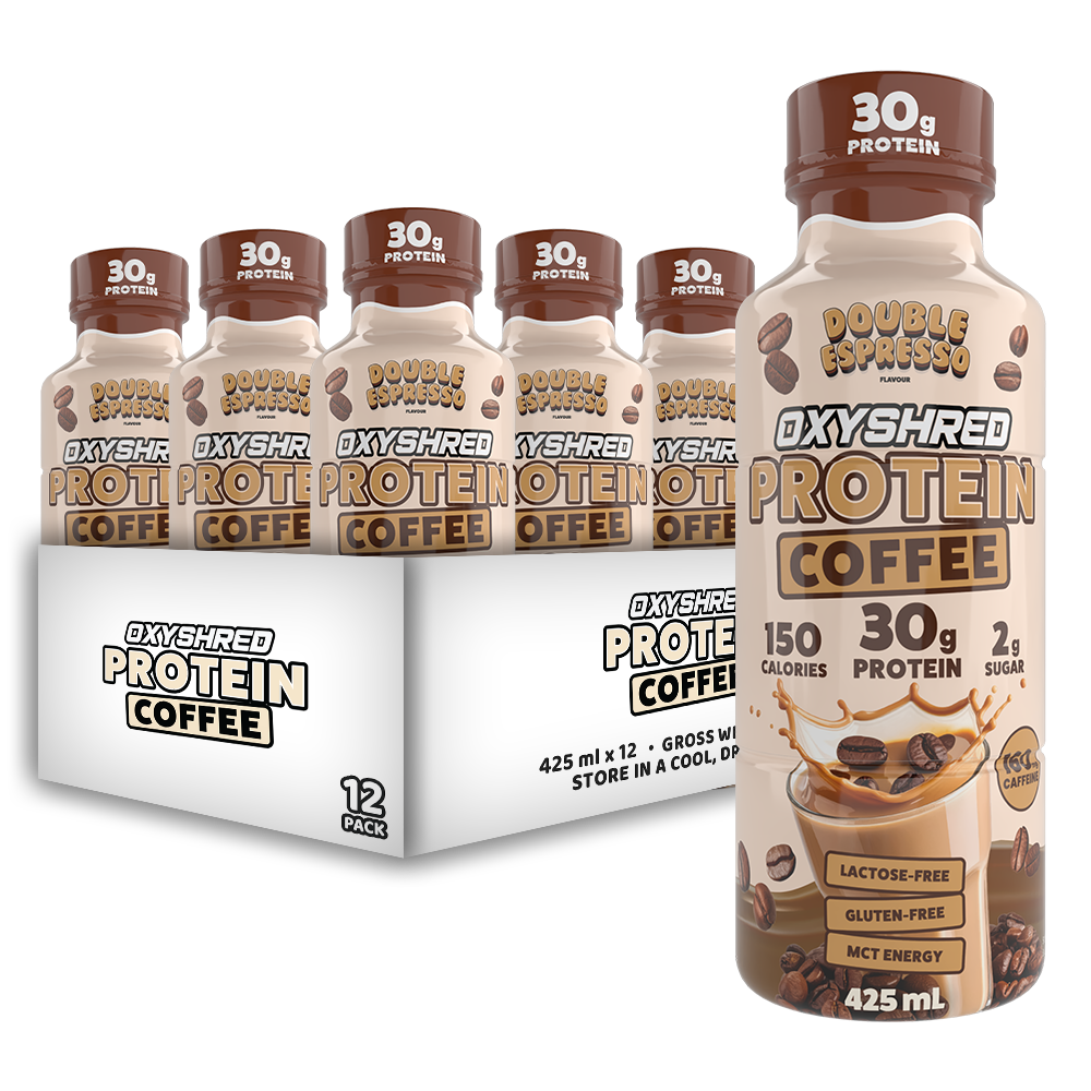EHP Labs OxyShred Protein Lean Shake Double Espresso 12 pack
