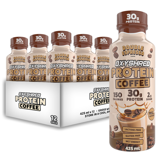 EHP Labs OxyShred Protein Lean Shake Double Espresso 12 pack